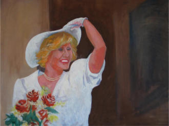 Oil on Canvas, 30 x 40cm. NFS