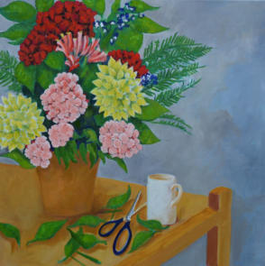 Oli on canvas, 40 x 50cm, 