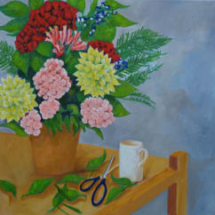 Oli on canvas, 40 x 50cm, 