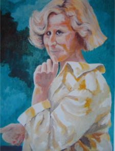 Oli on canvas, 30 x 40cm NFS