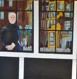 Oil on canvas 80x 80cm